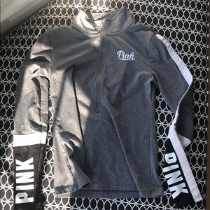 VS PINK half zip